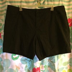 Black shorts